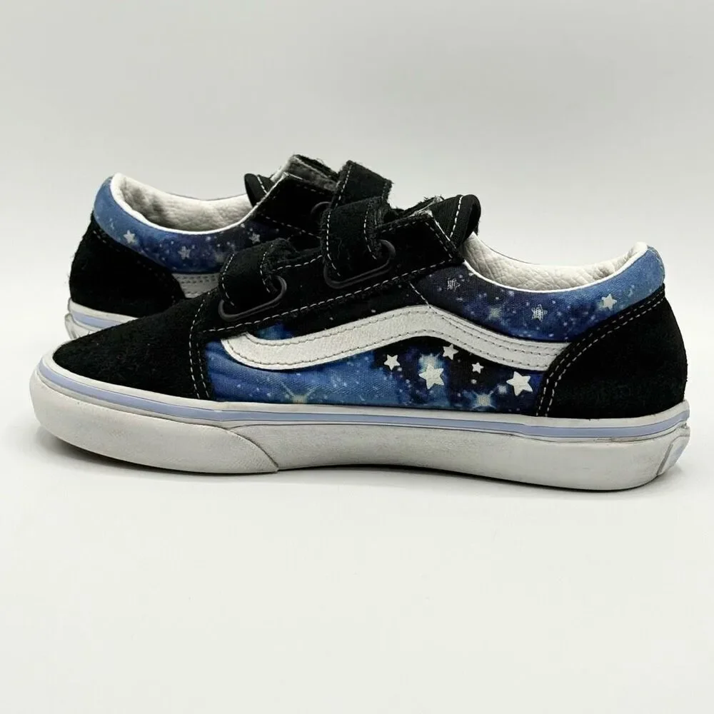 Vans Aplix Galaxy Print Canvas Sneakers - Kids US 3